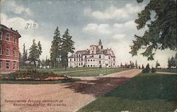 Administration Building University of Washington Postcard