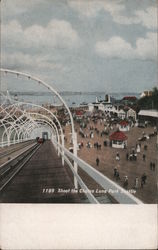 Shoot the Chutes, Luna Park Seattle, WA Postcard Postcard Postcard