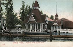 Madison Park, water front Postcard