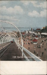 Shoot the Chute Luna Park Seattle, WA Postcard Postcard Postcard