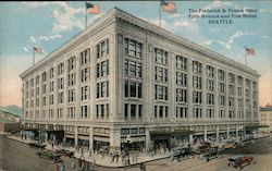 The Frederick & Nelson Street. Fifth Avenue and Pine STreet Seattle, WA Postcard Postcard Postcard