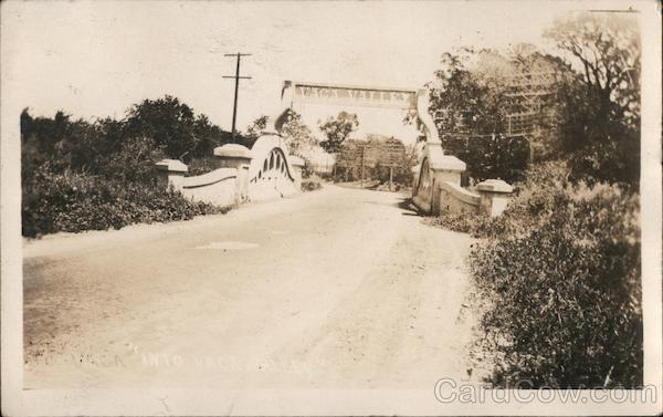 Vaca Valley Bridge Vacaville, CA Postcard