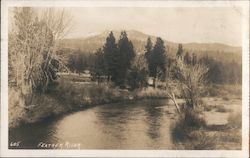 Feather River On Line Western Pacific Postcard