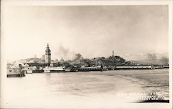 Ferry Building and Telegraph Hill - San Francisco California Postcard Postcard Postcard