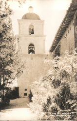 The Old Mission Santa Barbara, CA Postcard Postcard Postcard