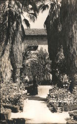 The Old Mission Santa Barbara, CA Postcard Postcard Postcard