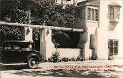 Hotel Martin in Picturesque Taos New Mexico Postcard Postcard Postcard