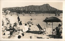 Waikiki Beach Honolulu, HI Postcard Postcard Postcard