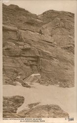 Approaching Sperry Glacier Postcard