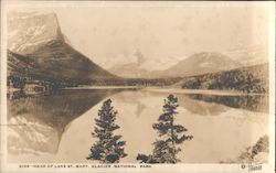 Head of Lake St. Mary Postcard