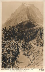 Going-to-the-Sun Mountain, St. Mary Lake Postcard