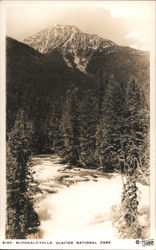 McDonald Falls Postcard