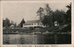 Rock Haven Lodge Postcard