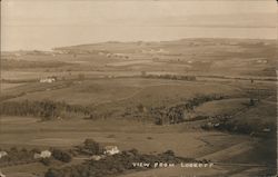 View from lookoff Delhaven, NS Canada Nova Scotia Postcard Postcard Postcard