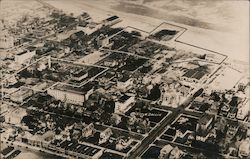 Victor Dallin Aerial View of City Buildings Postcard Postcard Postcard