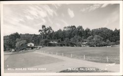 Will Rogers Ranch Home Pacific Palisades, CA Postcard Postcard Postcard