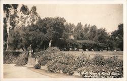 Will Rogers Ranch Home Postcard