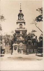 Independence Hall Philadelphia, PA Ray Studios Postcard Postcard Postcard