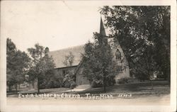 English Lutheran Church Postcard