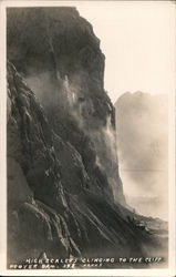 High scalers clinging to the cliff Hoover Dam Boulder City, NV Postcard Postcard Postcard