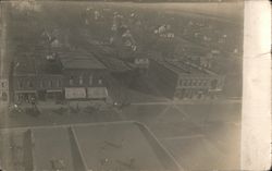 Bird's Eye View of City Buildings Postcard Postcard Postcard