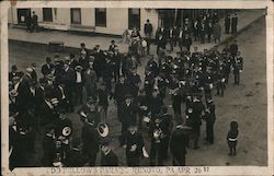 Odd Fellows Parade APR 26 1912 Postcard