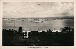 Ships in Guantanamo Bay Postcard