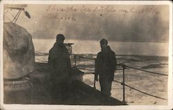 WWI December 1917, Through the ice fields, Probably USS St. Louis Postcard