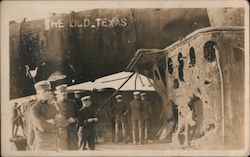 USS Texas (1892) "The Old Texas" Postcard