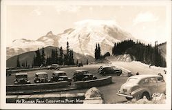 Mt Rainier from Observation Point Postcard