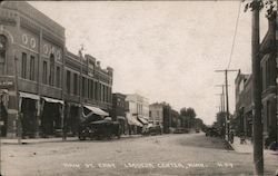 Main Street East Le Center, MN Postcard Postcard Postcard