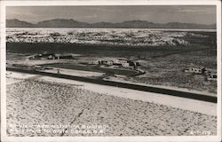 Airview Administration Building Entrance to White Sands, N.M. Postcard