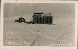 School in Winter, Krkonoše Risengebirge Postcard