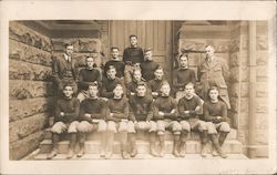 1915 Football Team "N" Postcard Postcard Postcard