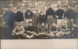 Y.M.C.A. Football Team 1906 Postcard