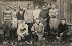 OWL Football Team Postcard Postcard Postcard