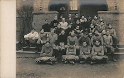 1906 Football Team Postcard