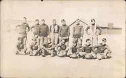 Football Team "S.H." Postcard