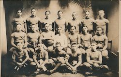 "C.I." 1922 Football Team Carlisle Indian Industrial School? Postcard Postcard Postcard