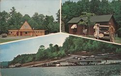 Indian Hills - Alligator Boat Dock #2 Russell Springs, KY Postcard Postcard Postcard