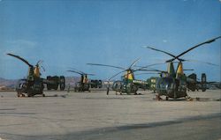 HOK Helicopters, Marine Observation Squadron Six Camp Pendleton, CA Postcard Postcard Postcard