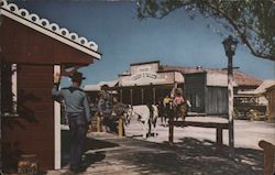 Street Scene, Last Frontier Village Las Vegas, NV Postcard Postcard Postcard