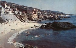 View of Shoreline Laguna Beach, CA Postcard Postcard Postcard