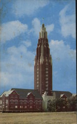 School of Religion, Methodist Gold Star Memorial Library, Oklahoma City University Postcard