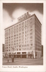 Vance Hotel Postcard