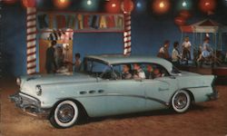 1956 Buick 43 Special 4-Door Riviera Postcard