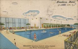 Breakers Hotel Tropical, Indoor-Heated Sea Water Pool Postcard