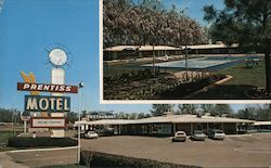 Prentiss Motel Natchez, MS Postcard Postcard Postcard