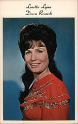 Loretta Lynn - Decca Records Postcard