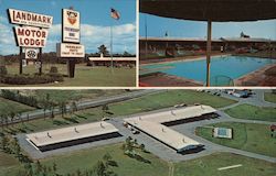 Friendship Inn Landmark Motor Lodge Postcard